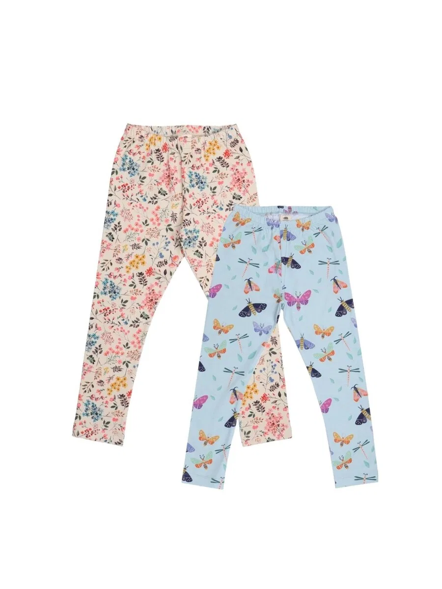 Узкие леггинсы Walkiddy 'Walkiddy - Mini Flowers Leggings', мультиколор