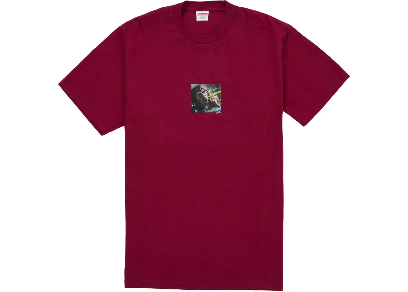 Мужская футболка с принтом Supreme The Exorcist Puke Tee Supreme, Cardinal