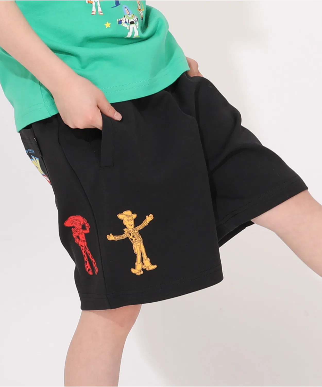 Детские шорты с принтом Toy Story Disney, модель 1471K, Charcoal Grey