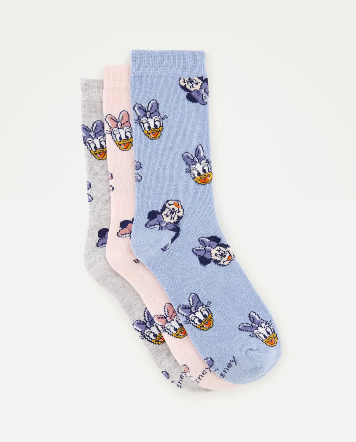Детские носки для девочек набор 3 пары Minnie and Daisy Cotton Juice, Multicolor