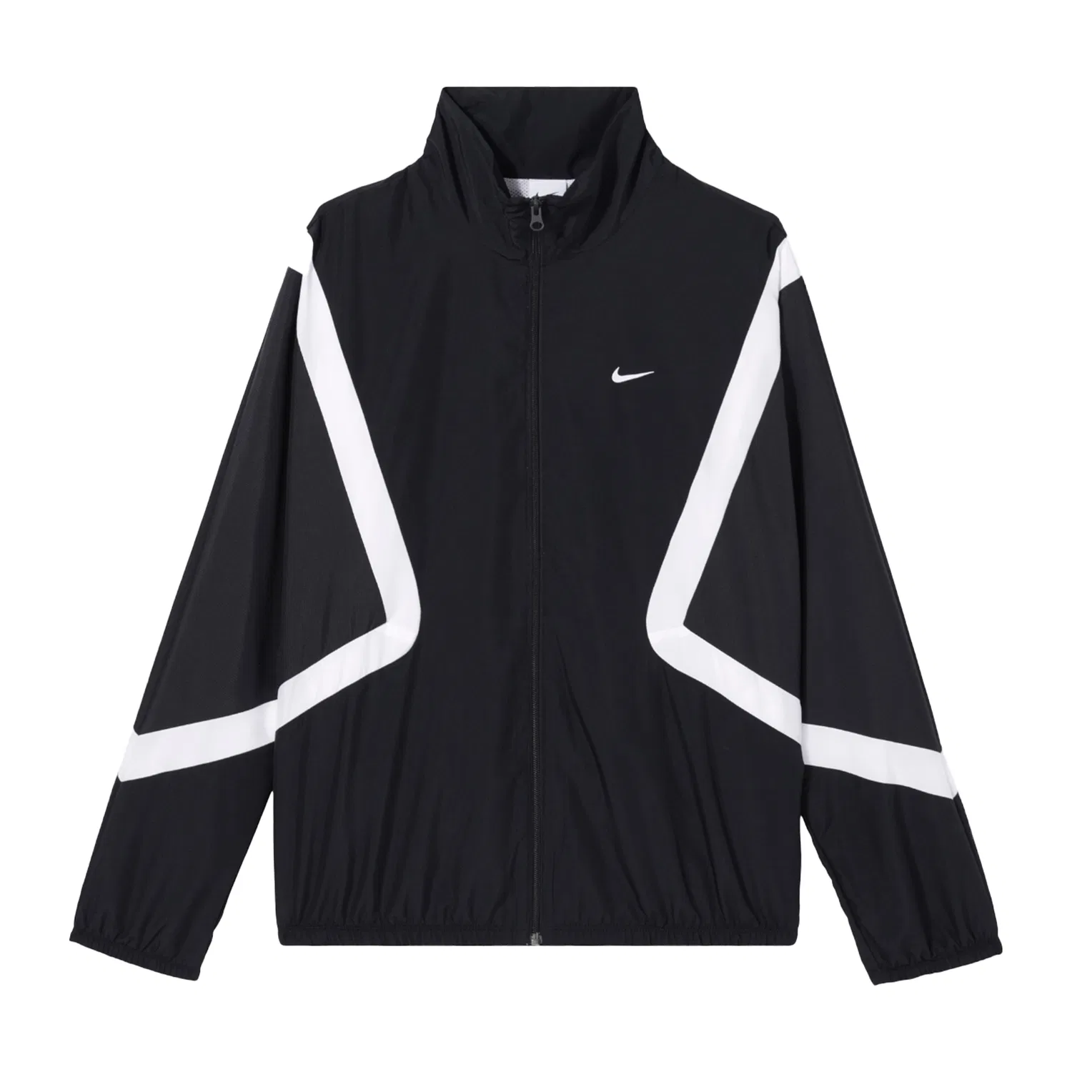 Куртка унисекс Black, со стойкой, средней длины Nike — фото 4