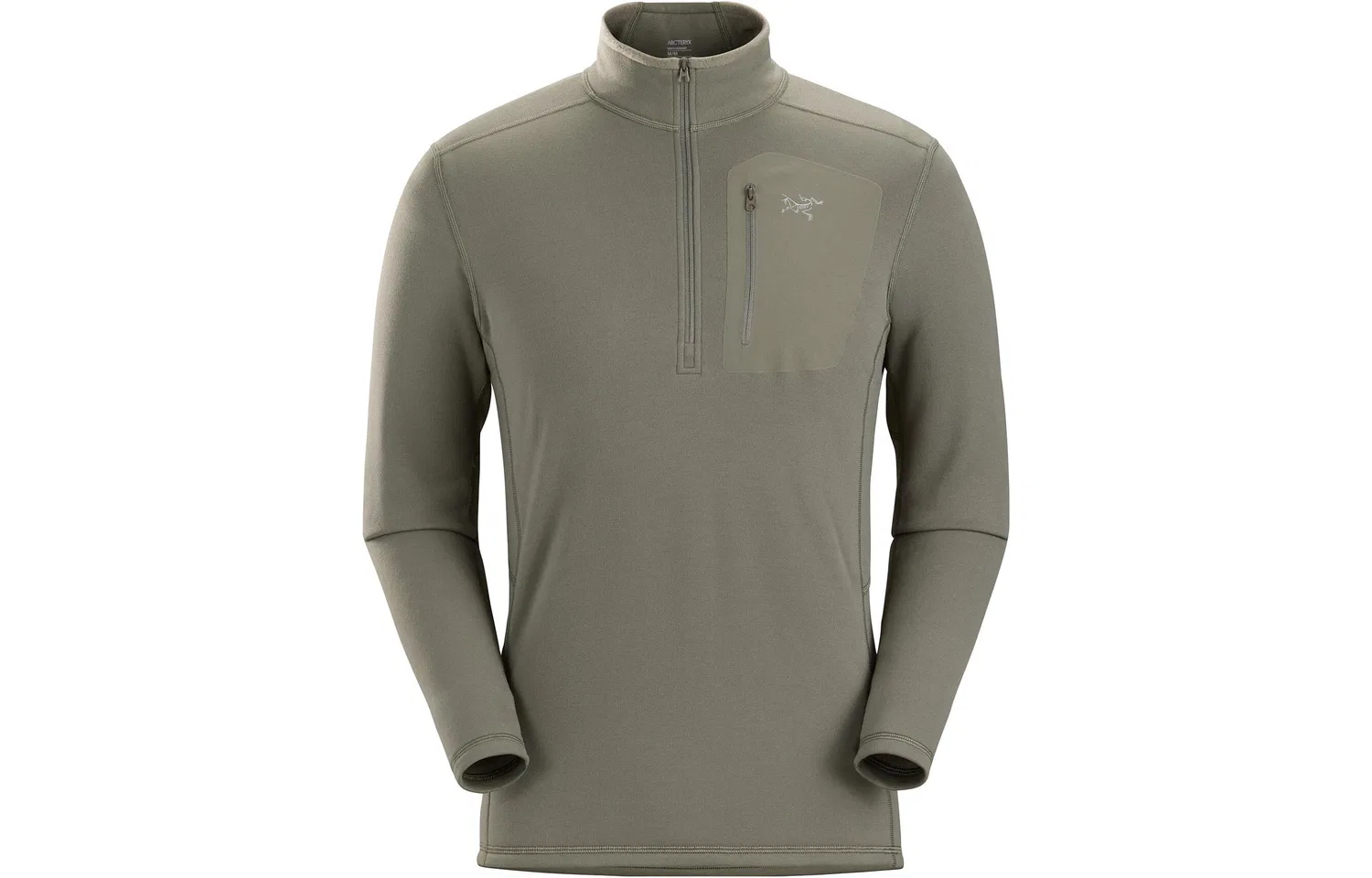 Мужской свитшот с воротником-стойкой RHO Arcteryx, Dusty Green/Forage
