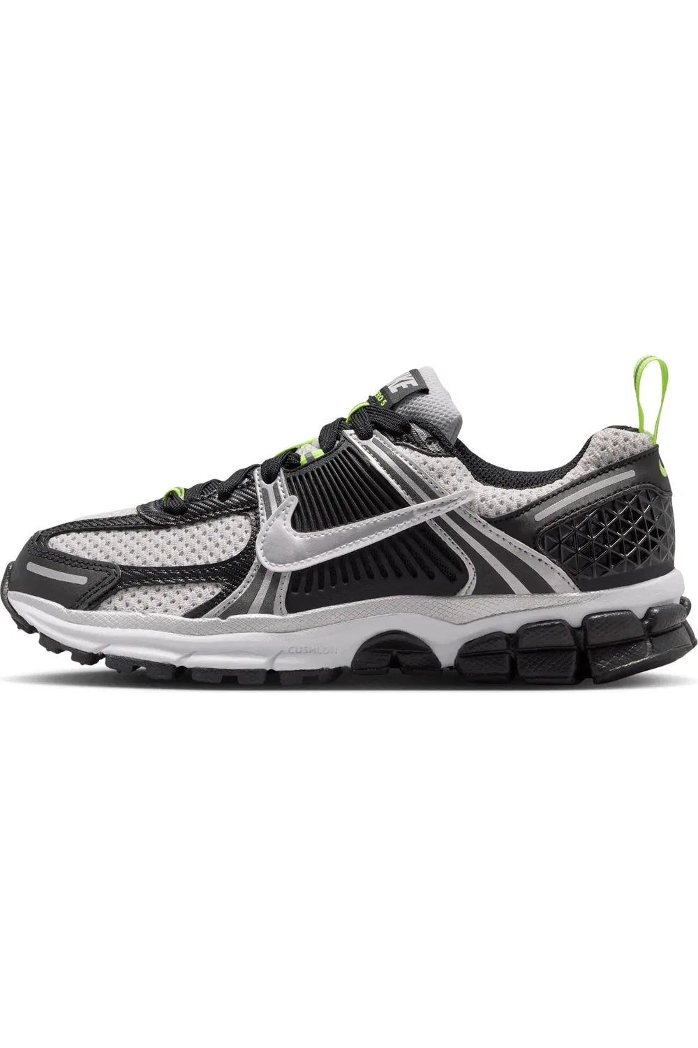 Кроссовки детские на шнуровке Vomero 5 Nike, Black/Photon Dust/Volt Ice — фото 2