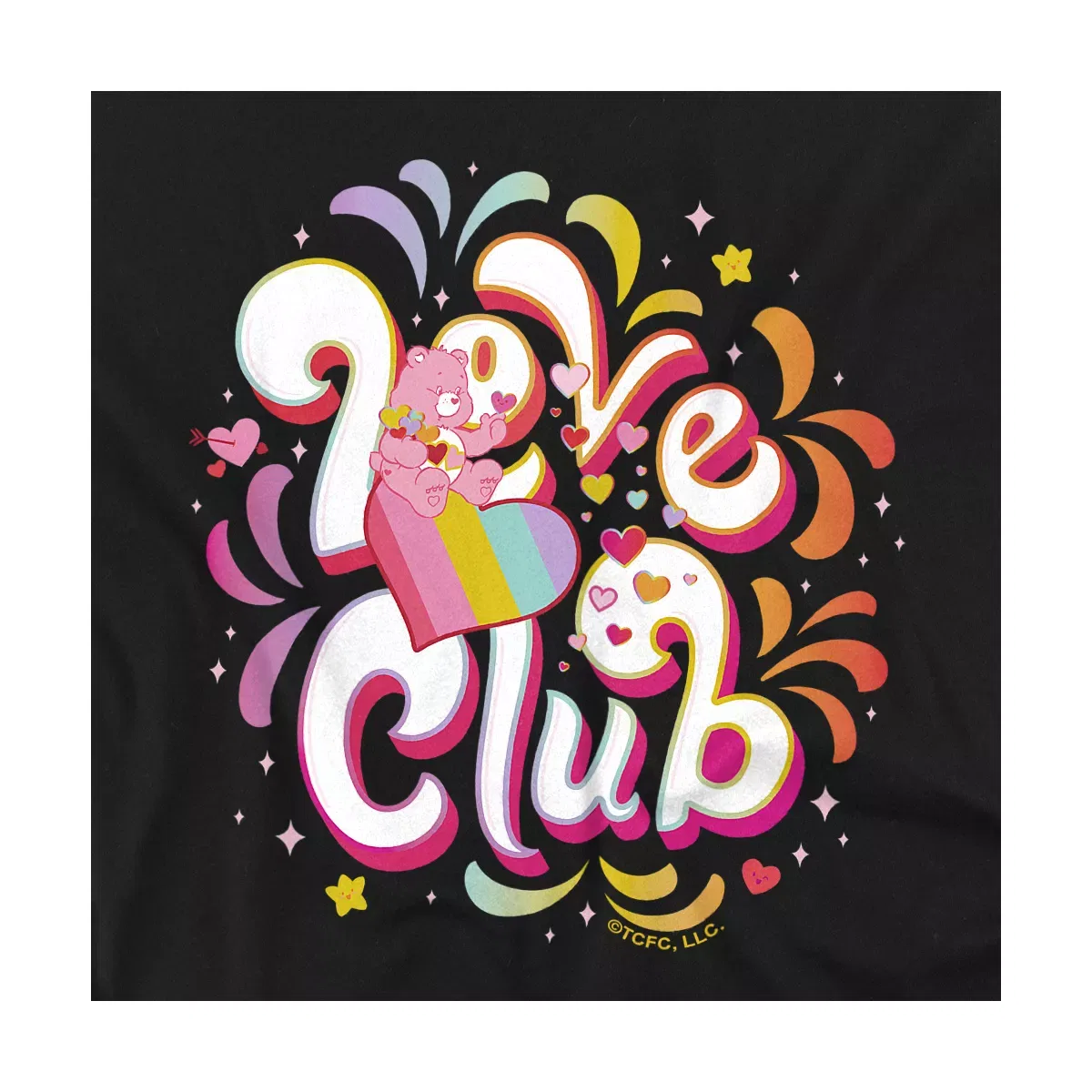 Детский боди-комбинезон с коротким рукавом Care Bears, Black — фото 2