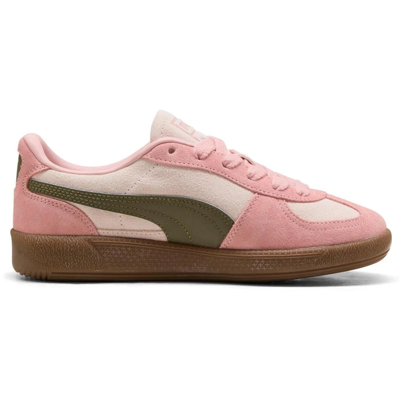 Детские кроссовки из замши Puma Palermo Jr, Rosa — фото 4
