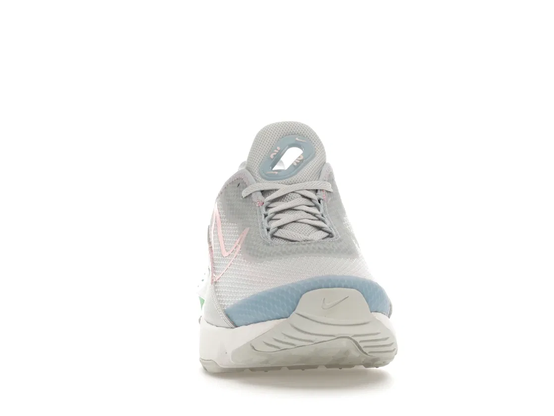 Детские кроссовки Lifestyle Nike Air Max 2090, Pure Platinum/Light Liquid Lime/Smoke Grey/Arctic Punch — фото 2