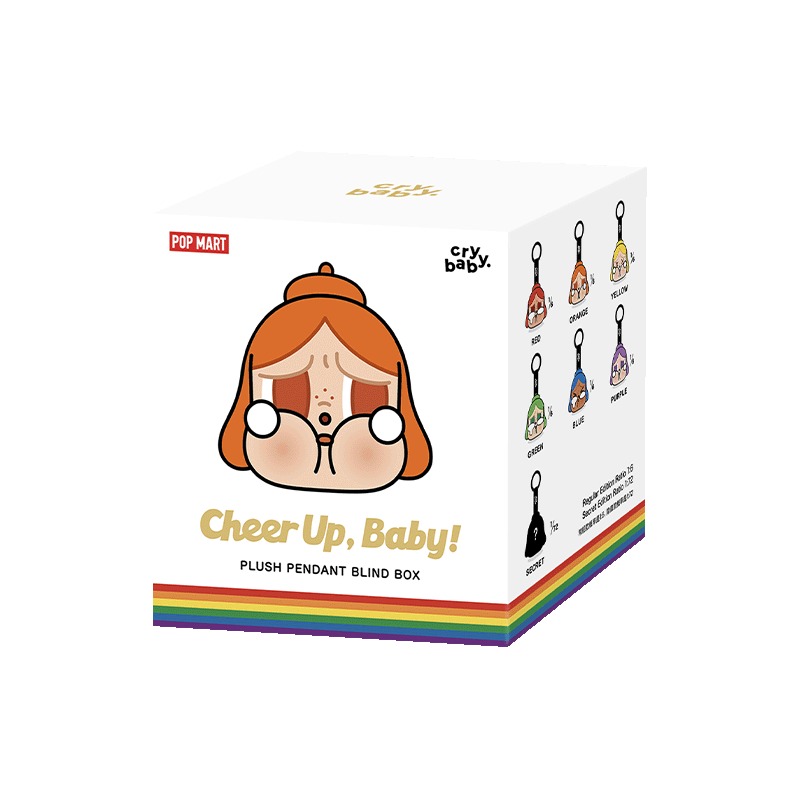 

Сюрприз-бокс с плюшевым брелоком Pop Mart Crybaby Cheer Up, Baby!