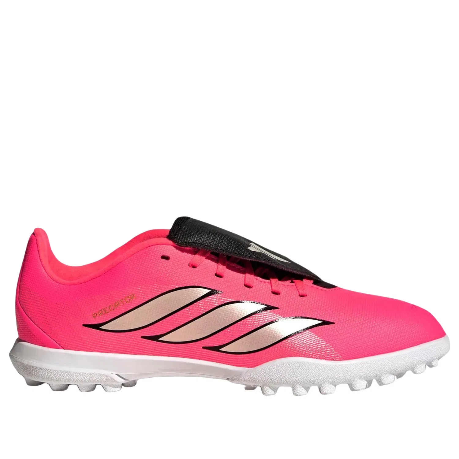 Детские бутсы для футбола с закрытой шнуровкой Predator Club TF Adidas, красный — фото 2