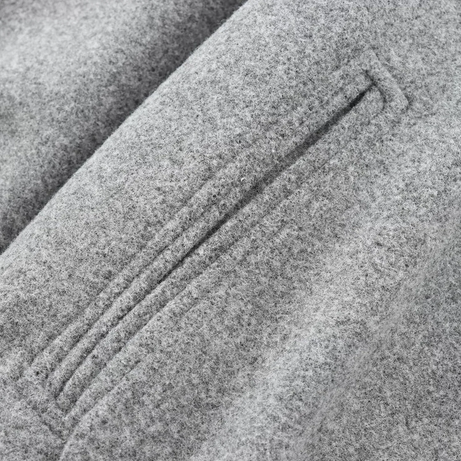 Женская куртка-бомбер с молнией и карманами, Gray — фото 4