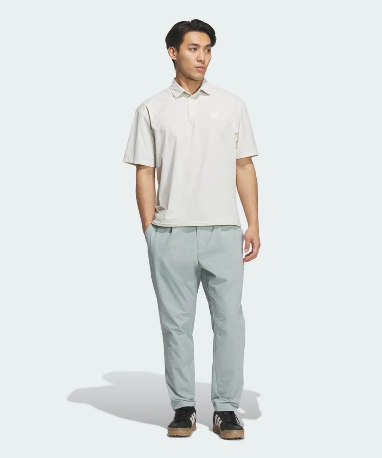 Мужские брюки для гольфа свободного кроя из рипстопа Club Consumer Chino Adidas, Green — фото 4