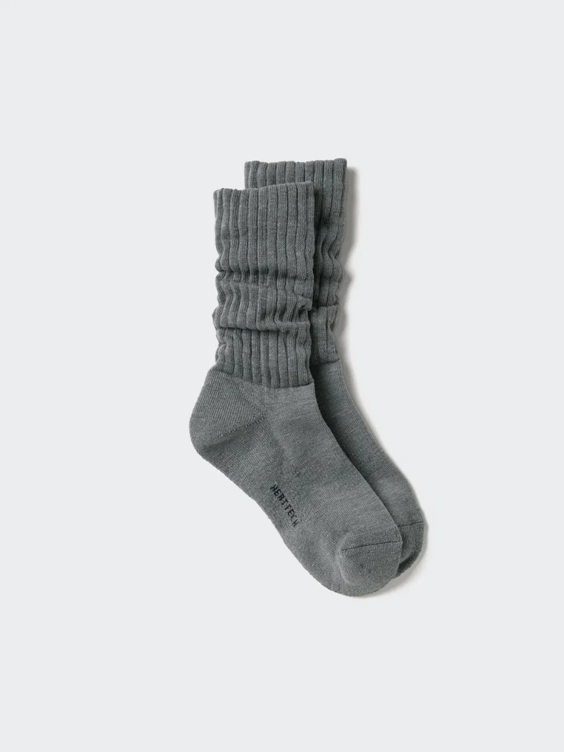 Носки HEATTECH Uniqlo, темно-серый