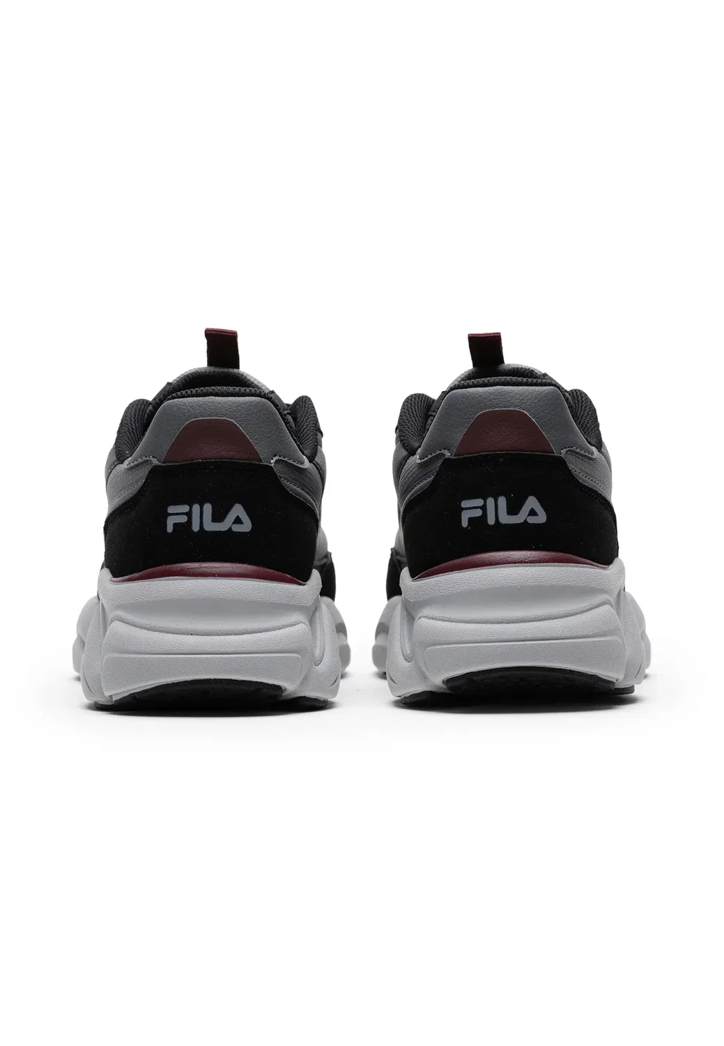 Обувь Recade для подростков, унисекс - кроссовки Fila, Black-Tawny Port — фото 4