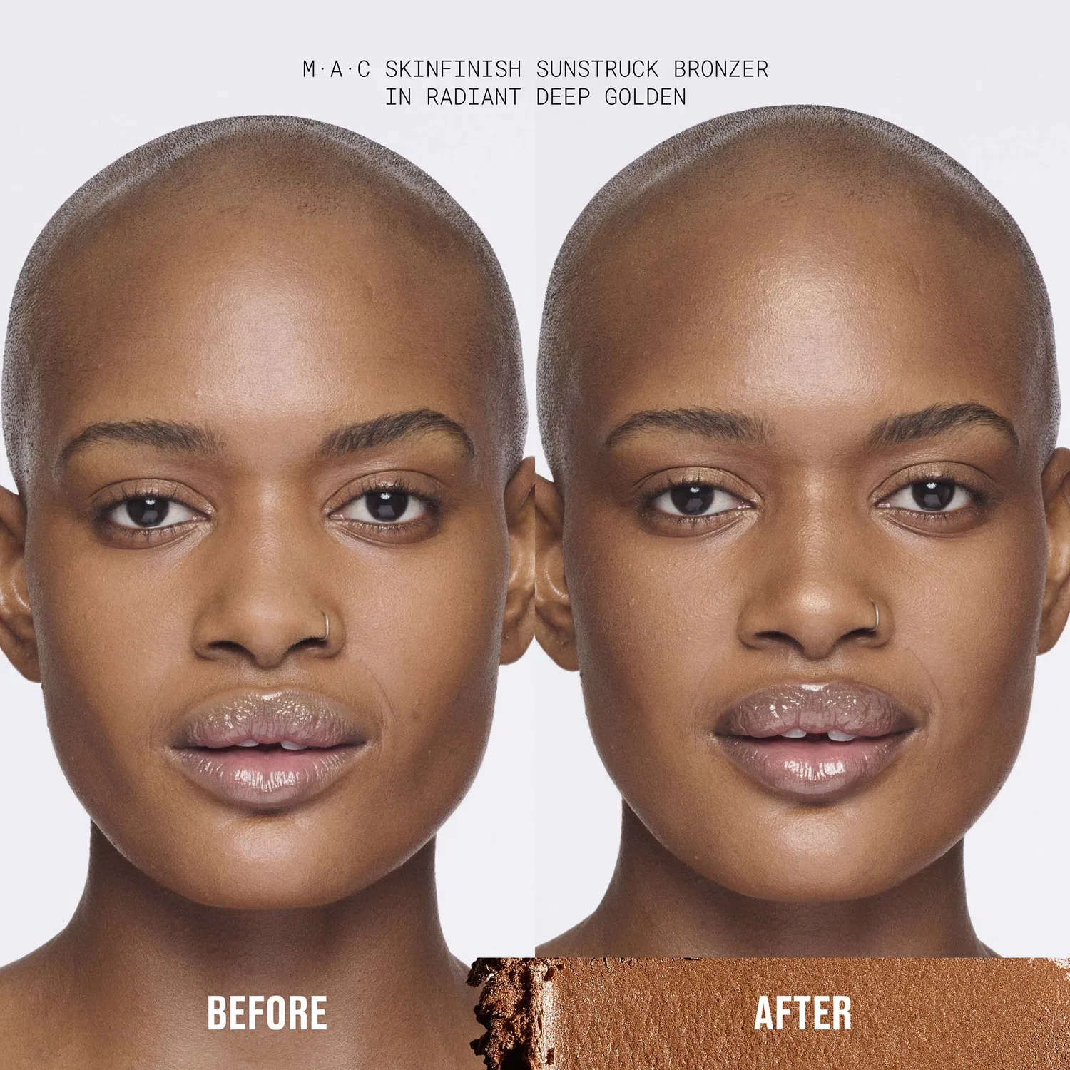 Бронзер Skinfinish Sunstruck, MAC, Radiant Deep Golden — фото 4