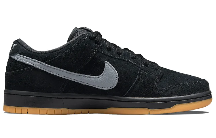 Кроссовки Nike SB Dunk Low, черный/серый — фото 2