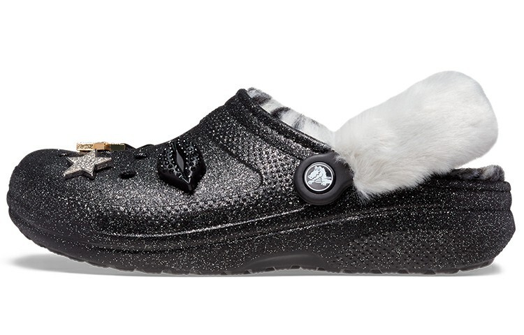 

Шлепанцы и сланцы Crocs Classic Lined Clog 'Disco Glitter'