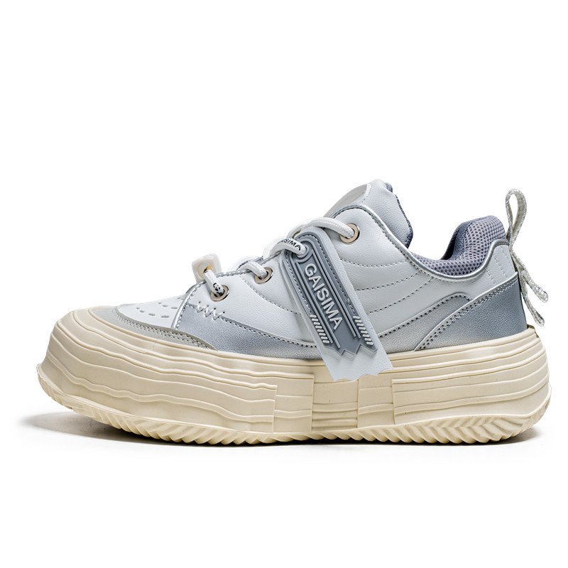 

TAFN Мужские низкие скейтерские кеды белые, цвет White