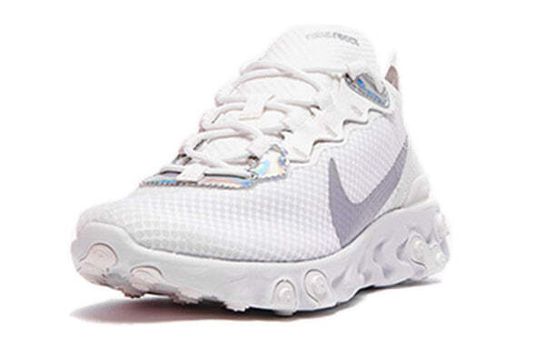 Кроссовки реагируют на элемент 55 Nike, белый — фото 3