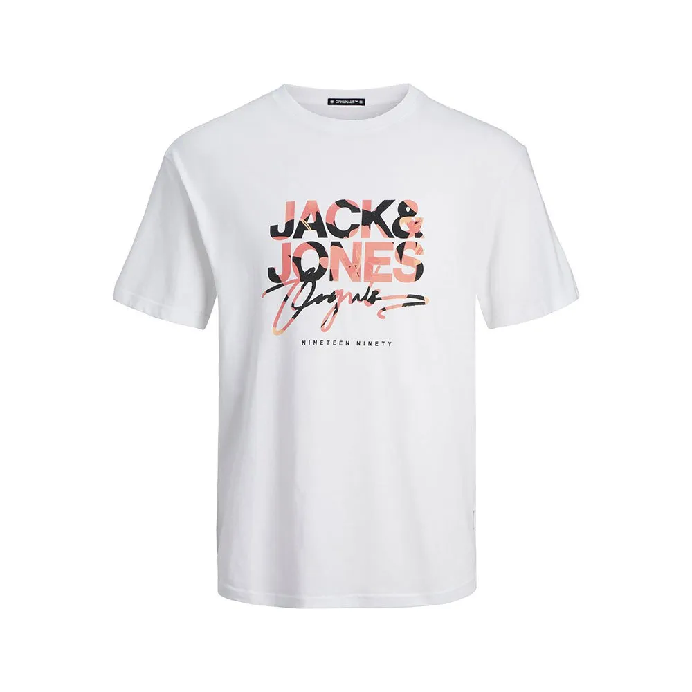 

Футболка Jack & Jones Aruba Aop Branding, белый