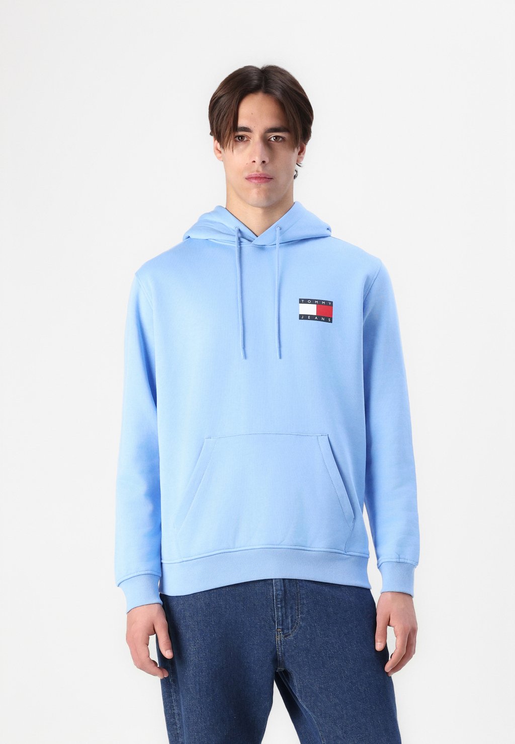 

Толстовка с капюшоном REG ESSENTIAL FLAG HOOD - Sweatshirt Tommy Jeans, светло-голубой