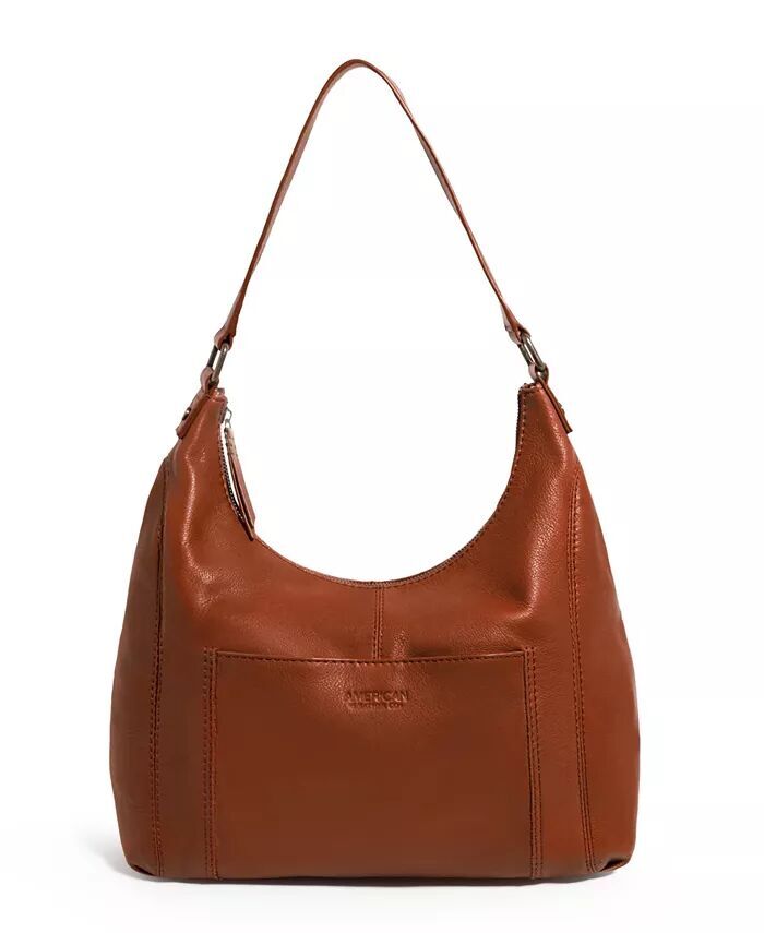 

Женская сумка-хобо Blake American Leather Co., коричневый