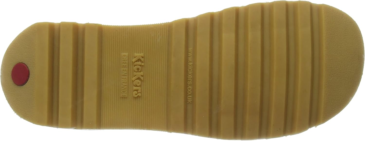 Мужские классические ботинки Kickers, белый/черный — фото 4