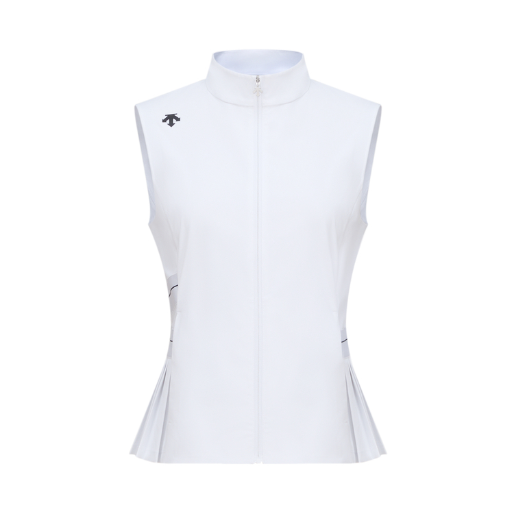 

DESCENTE Осенняя вязаная жилетка женская, WT-Brilliant White