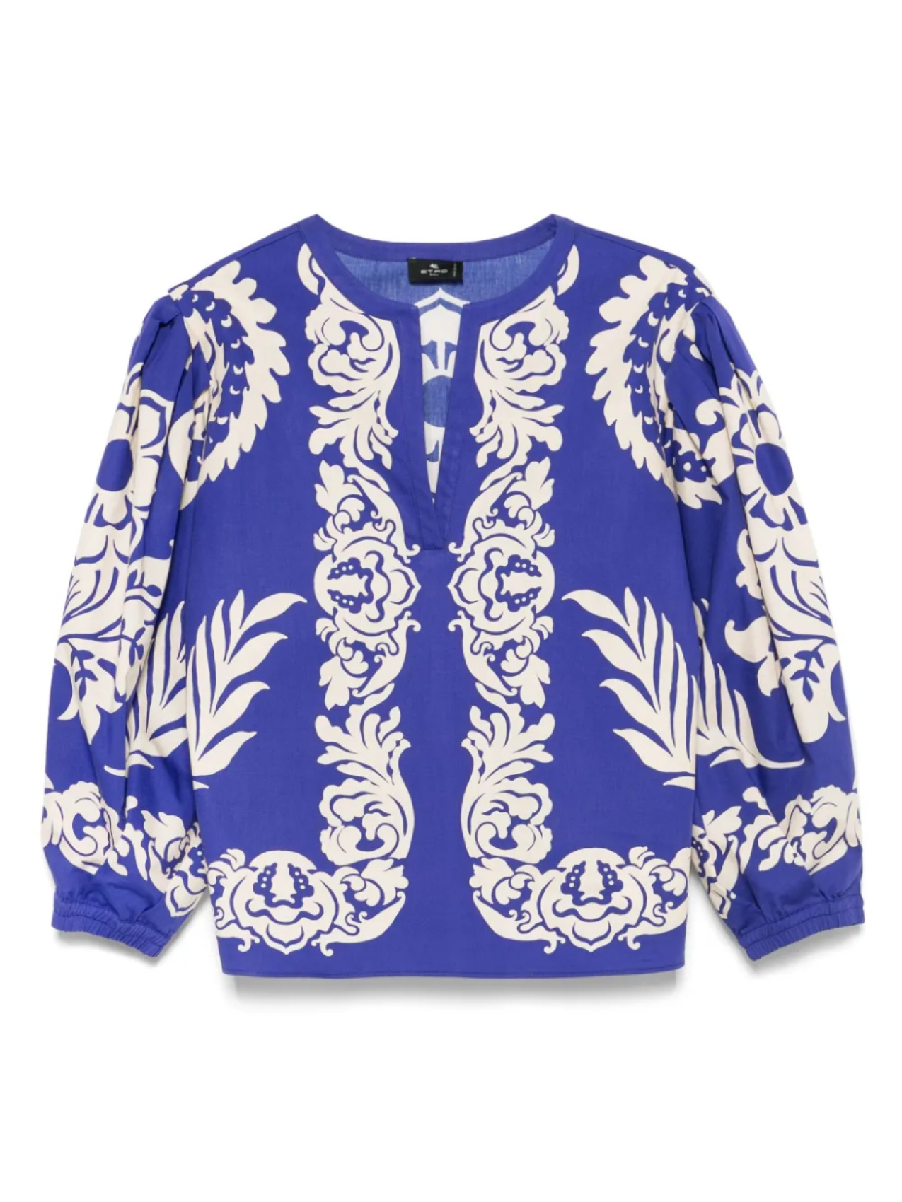 

ETRO блузка с принтом, синий
