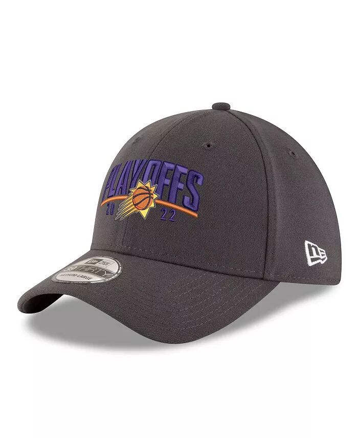 

Мужская серая кепка Phoenix Suns NBA Playoffs 2022 Arch 39THIRTY Flex New Era