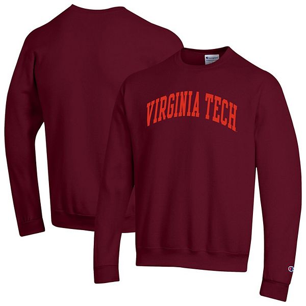 

Мужской бордовый свитшот Virginia Tech Hokies Basic Arch Fleece Champion, Красный, Мужской бордовый свитшот Virginia Tech Hokies Basic Arch Fleece Champion