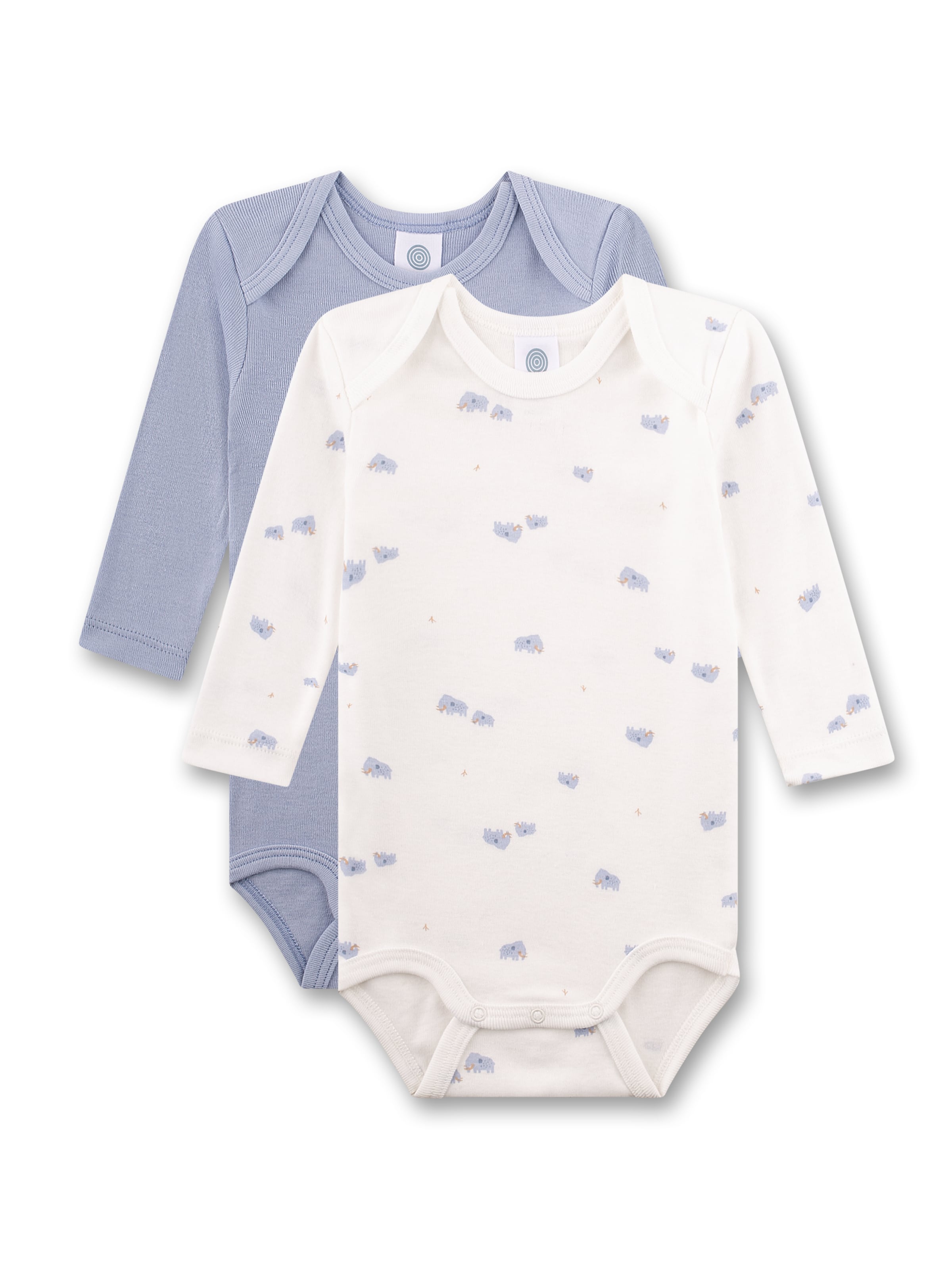 

Sanetta Комбинезон/Боди бежевого, пыльно-голубого цвета