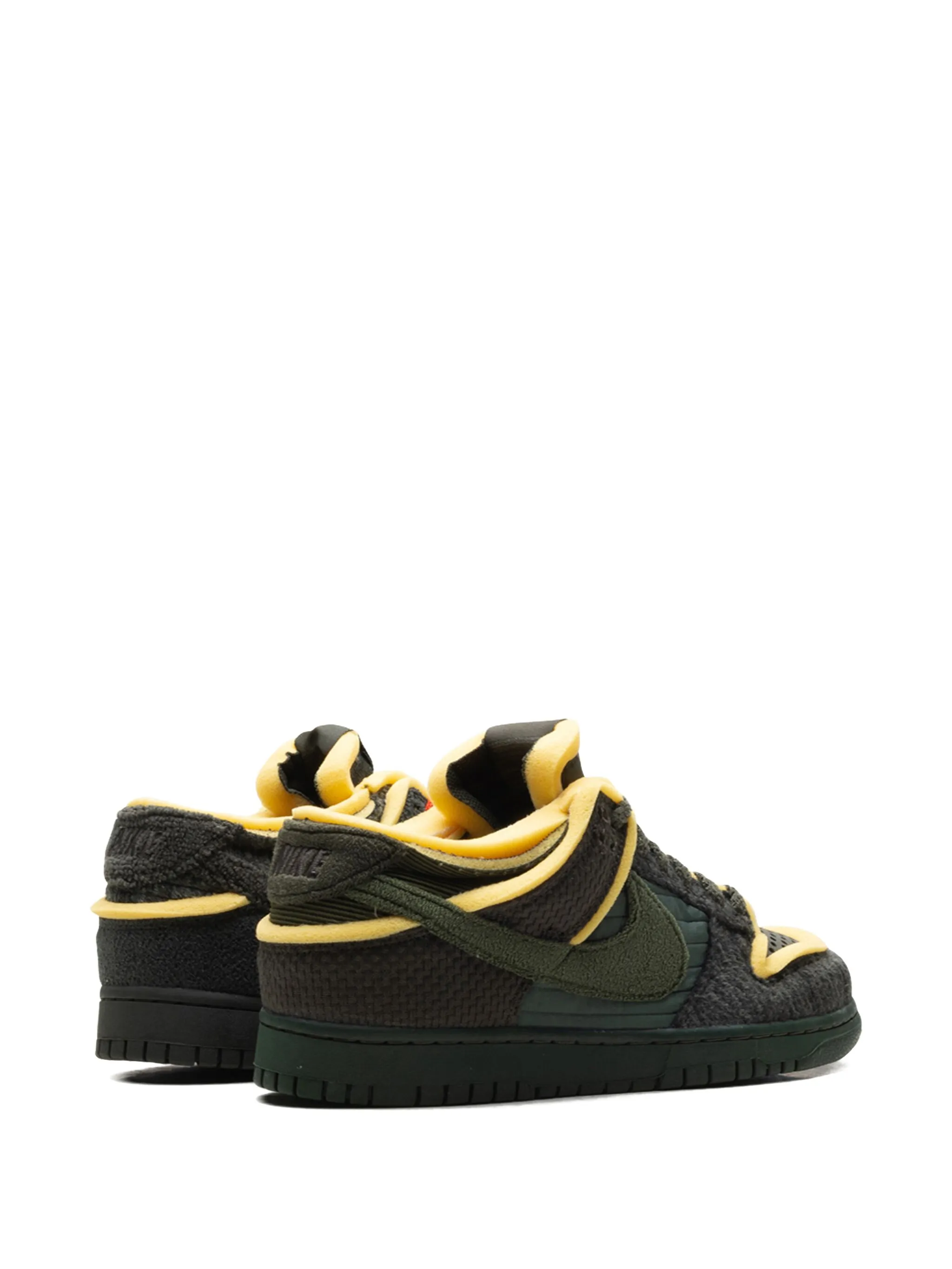Кроссовки Dunk Low Nike, зеленый — фото 3
