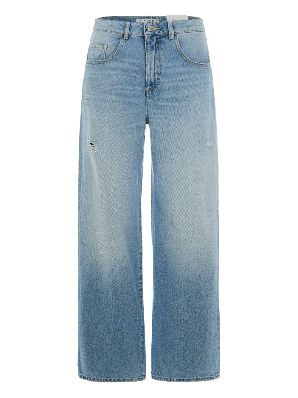 

Джинсы с потертостями ICON DENIM, синий