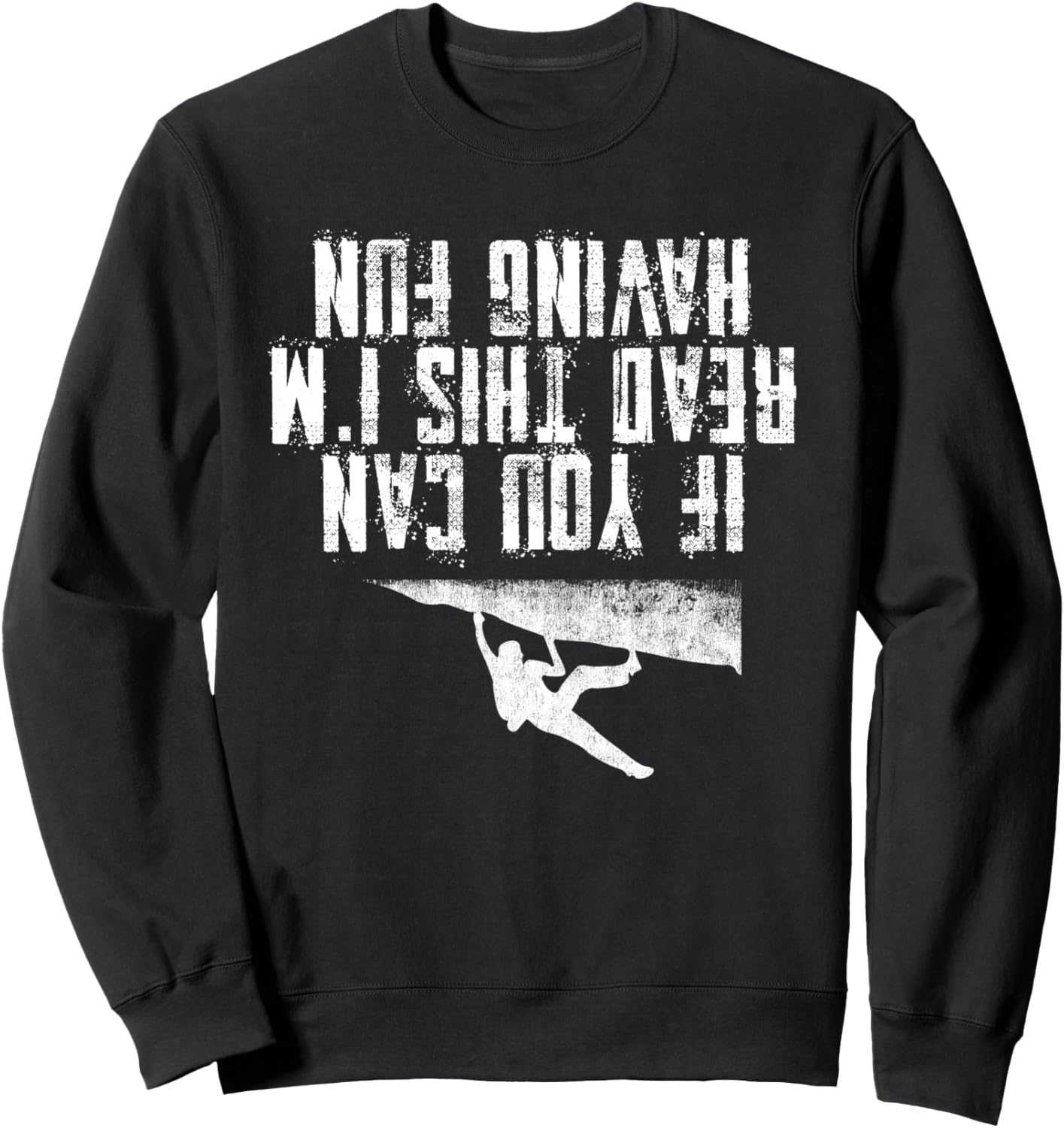 

Забавная толстовка для скалолаза, фрискалинга и боулдеринга в винтажном стиле Bouldering Rock Climbing Prints, черный