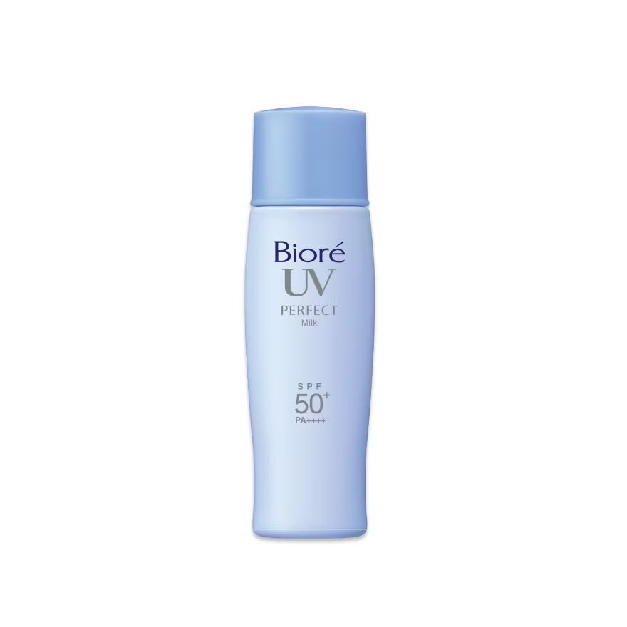 

Biore UV Perfect Milk SPF50+ PA++++ 40 мл. โลชั่นน้ำนม ป้องกันแสงแดด กันแดด, White