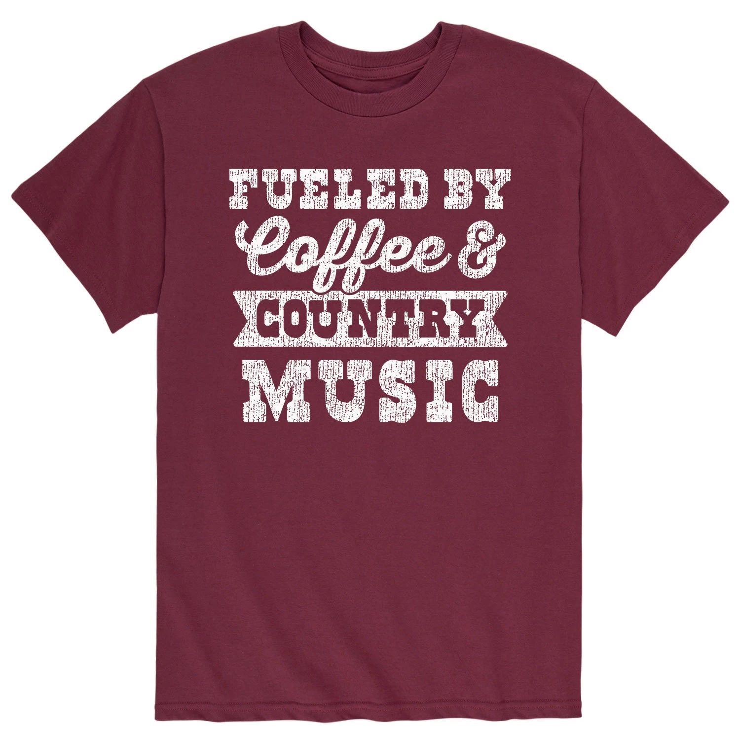 

Мужская футболка Fueled By Coffee Country Music Licensed Character