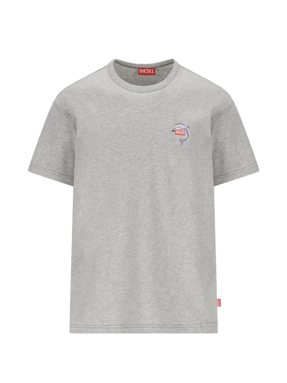 Футболка с круглым вырезом T-norm-Dolphin Diesel, серый