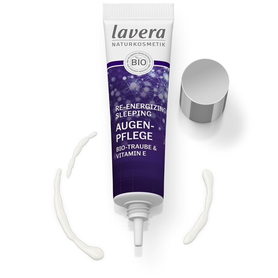 Крем для лица Lavera — Re-energizing sleeping augenpflege , объем, 15 мл — фото 2