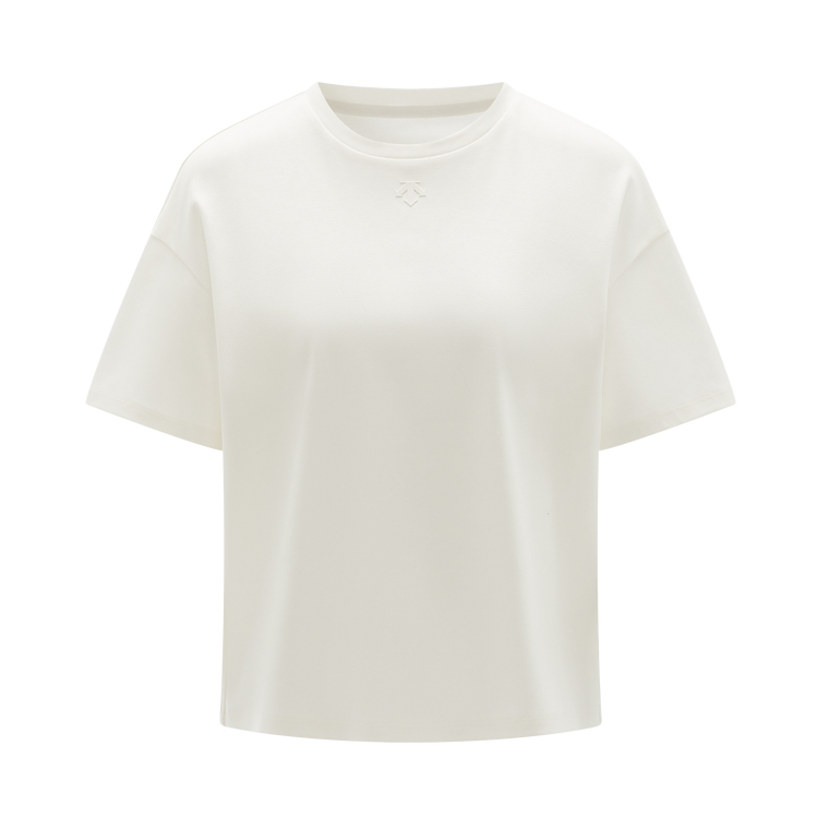 

Футболка с рукавом дроп-шоулдер женская DESCENTE, Cr-Egret, Белый, Футболка с рукавом дроп-шоулдер женская DESCENTE, Cr-Egret