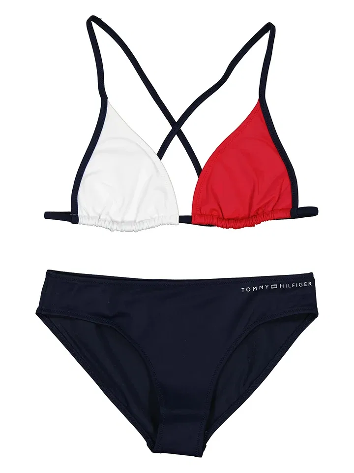 Бикини, быстросохнущий, Tommy Hilfiger, темно-синий