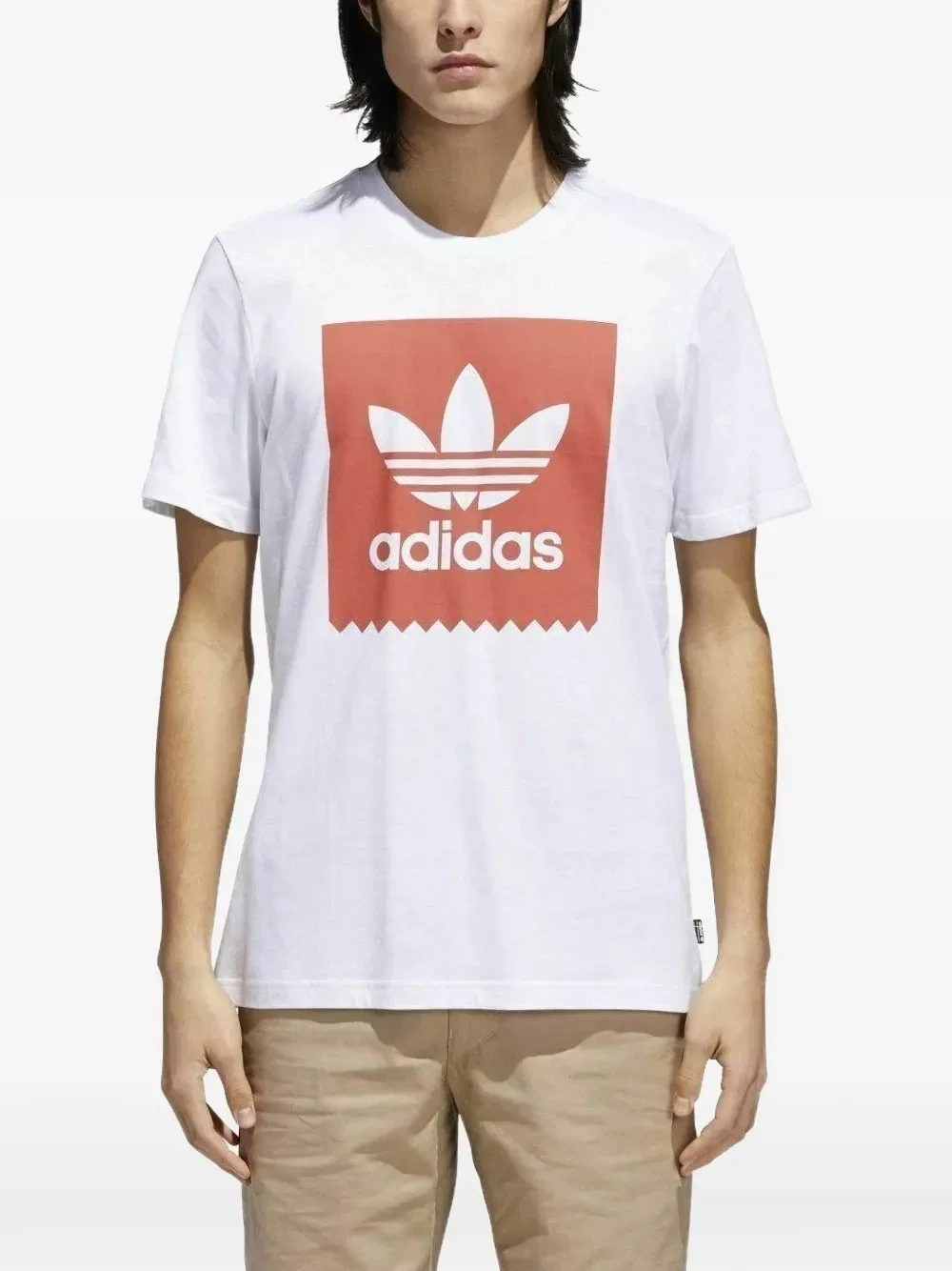 Футболка с логотипом Blackbird Adidas, белый