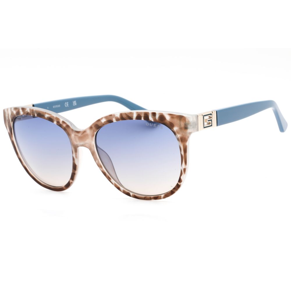 

Синие пластиковые солнцезащитные очки GUESS