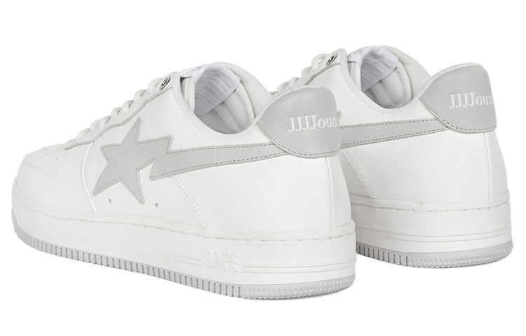 Кроссовки A Bathing Ape x JJJJound Bape Sta 'White' 1H73-191-921, белый — фото 4