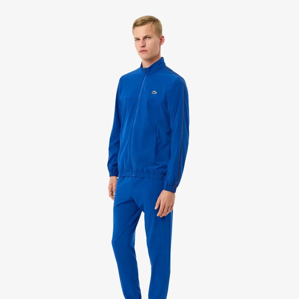 Мужской спортивный костюм Novak Djokovic Special, королевский синий, от Lacoste — фото 4