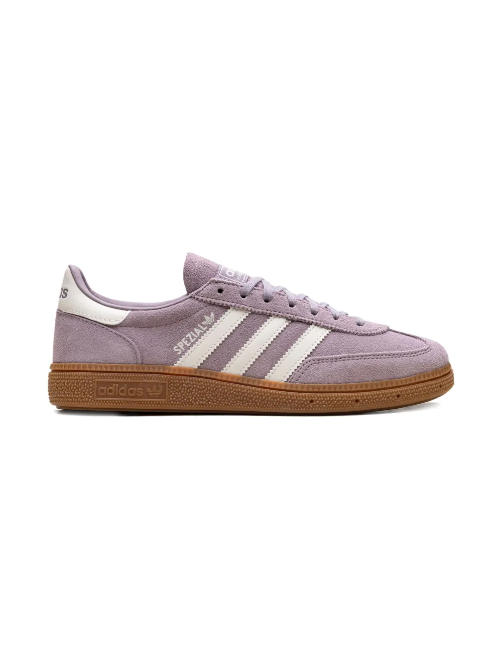 Кроссовки Handball Spezial Preloved Fig/Cream White/Gum Adidas Kids, фиолетовый — фото 2