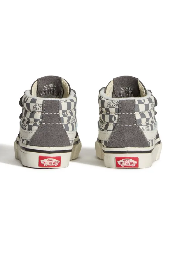 Скейтбордные кроссовки sk8mid reissue с застежкой-липучкой Vans, Dark Grey — фото 4
