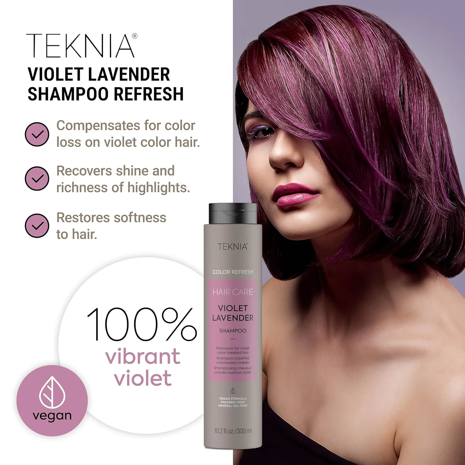 Шампунь LAKMÉ Teknia Color Refresh, шампунь для окрашивания волос., Black — фото 2