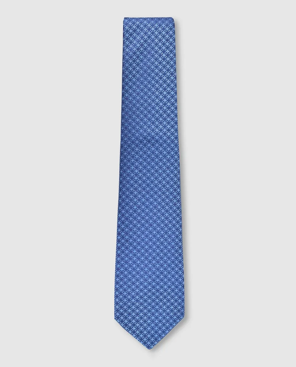 

Мужской шелковый галстук Miguel Bellido, синий