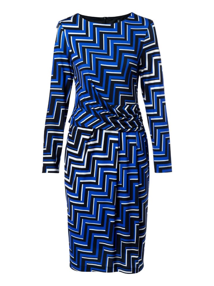 

Платье до колена Mart Visser, цвет kleid mit eloise-print kobalt/schwarz