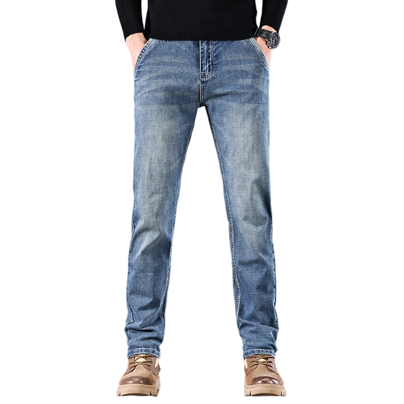 

Jeep Джинсы мужские сине-серые SS24