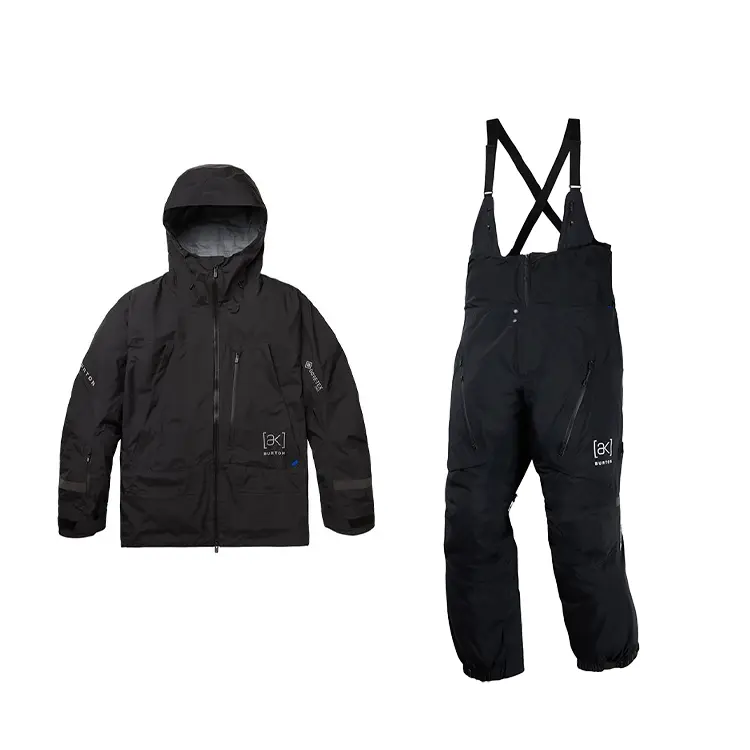 

BURTON Горнолыжный костюм AK комплект мужской Black Top+Black Bottom, Черный, BURTON Горнолыжный костюм AK комплект мужской Black Top+Black Bottom